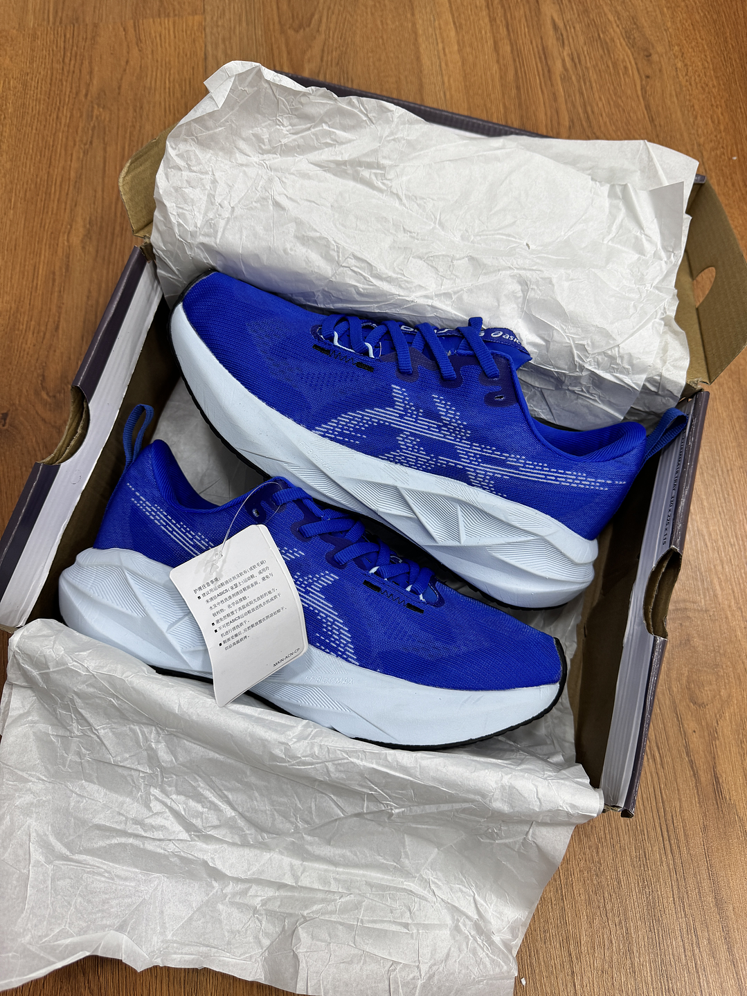 Asics Novablast 5 Azul  1