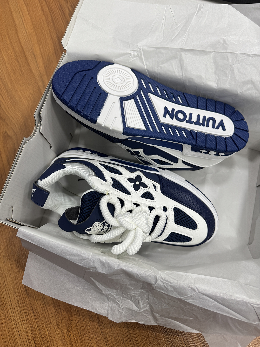 Louis Vuitton Skate 1 Blue  3