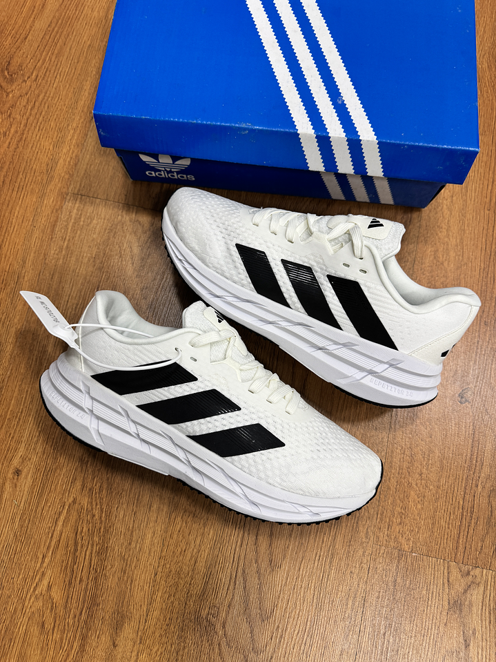 Adidas Adistar White Black  1