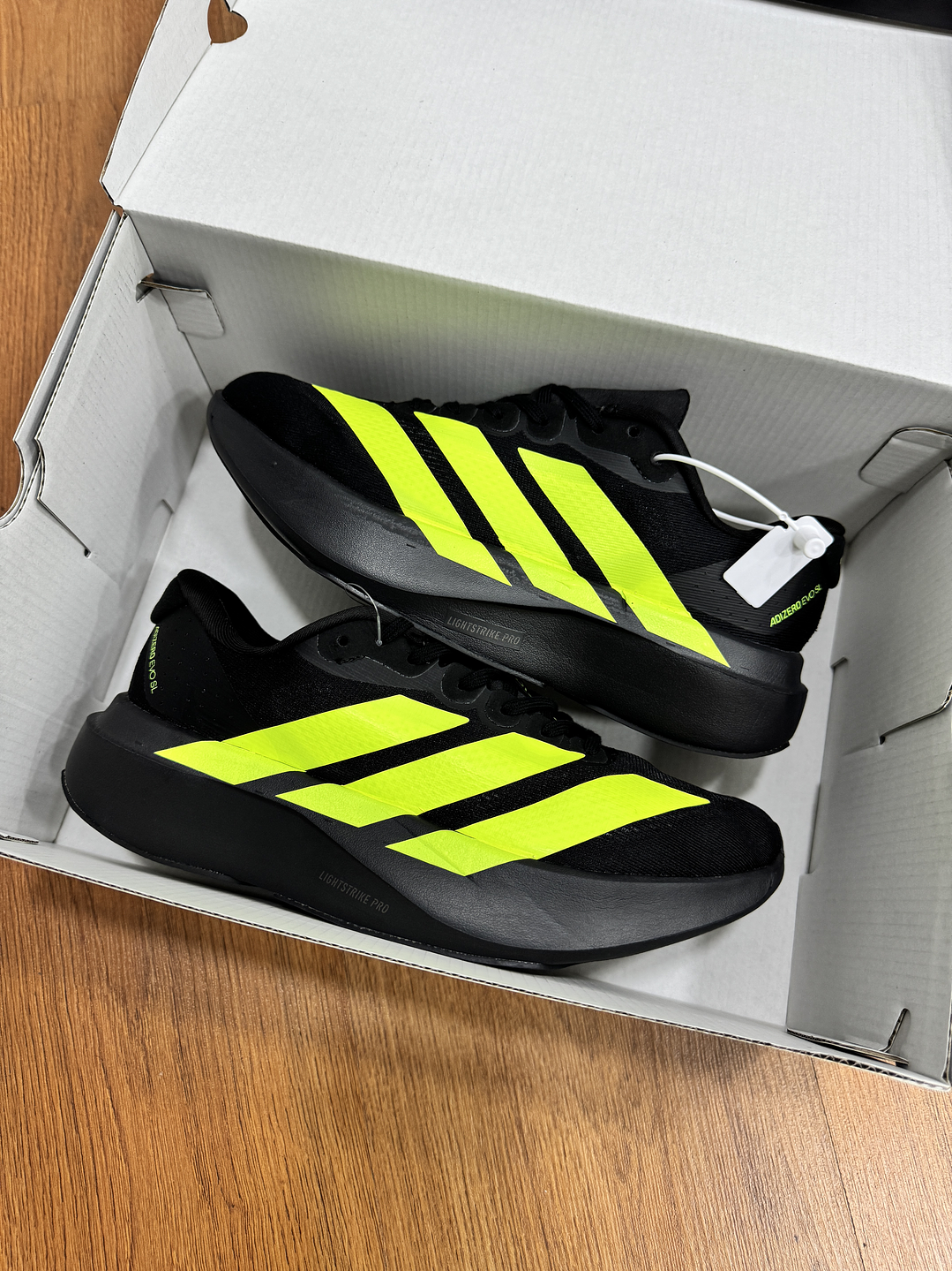 Adizero Evo Sl Black Green  1