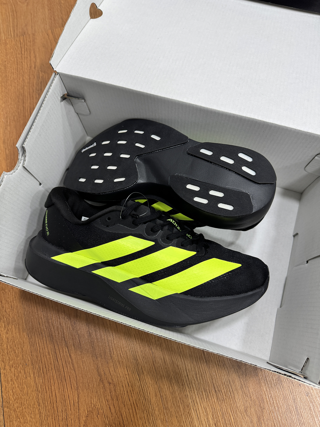 Adizero Evo Sl Black Green  3
