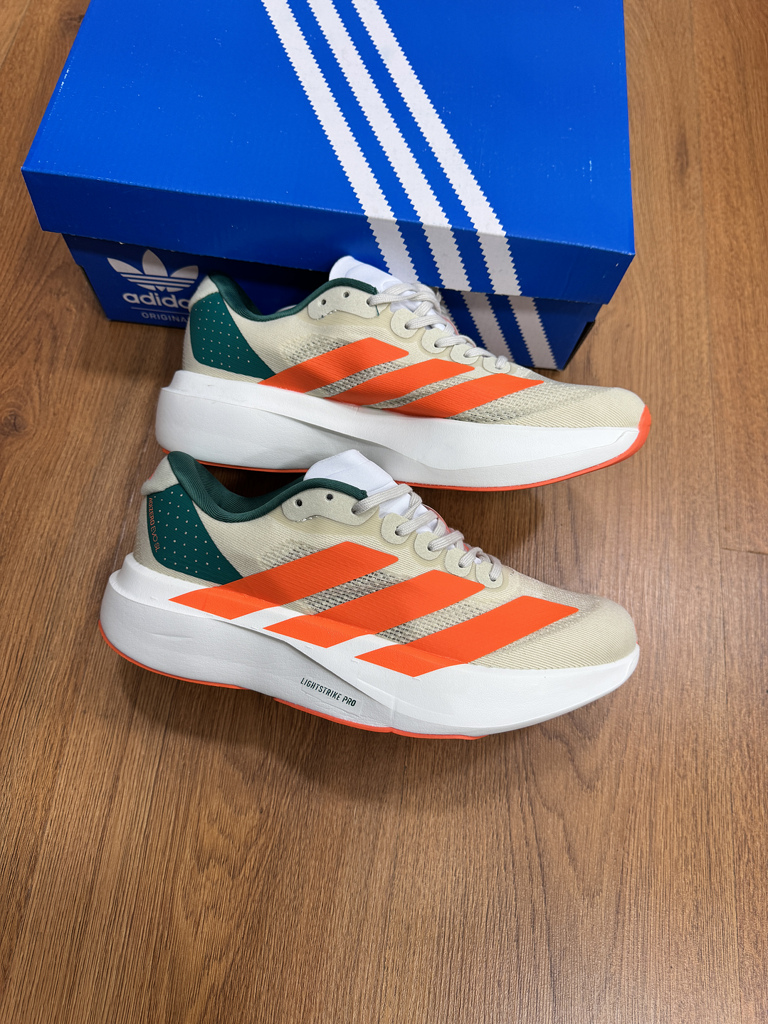 Adidas Adizero Evo Sl Beige Orange  1
