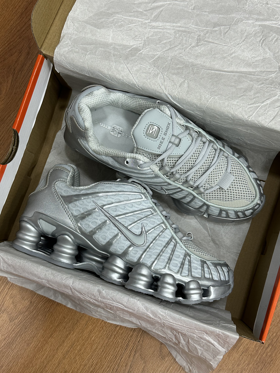 Nike Shox TL Grey  3