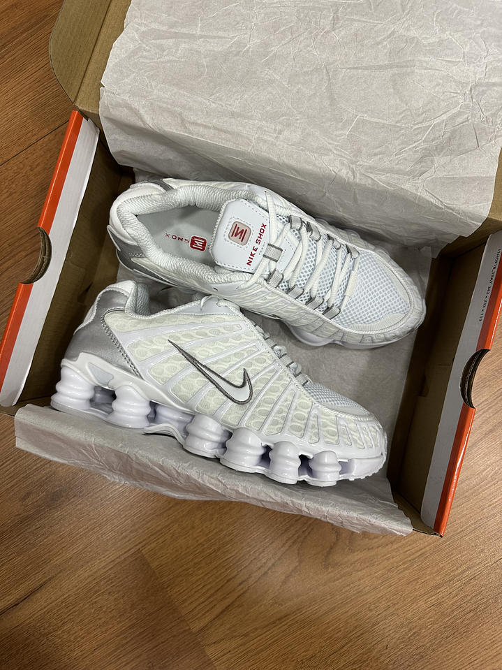 Nike Shox Tl White  3