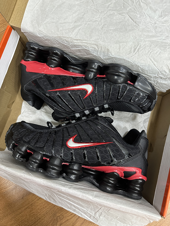 Nike Shox TL Black Red 2