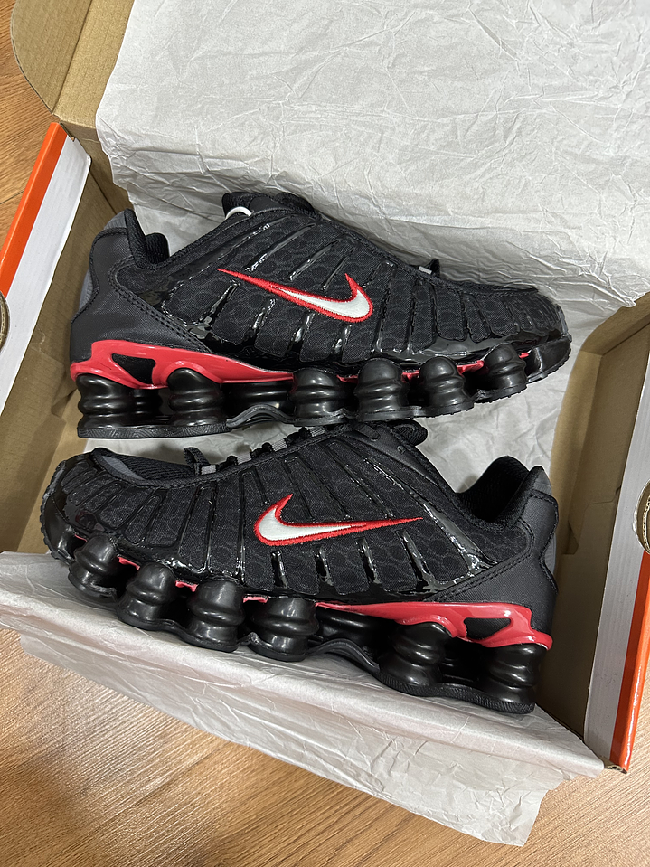 Nike Shox TL Black Red 1