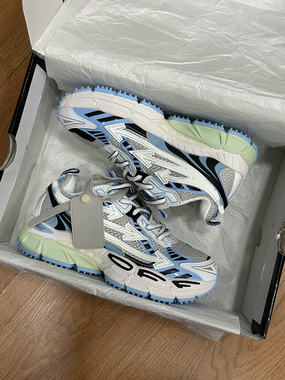Off White Be Right Back Sky Blue  2