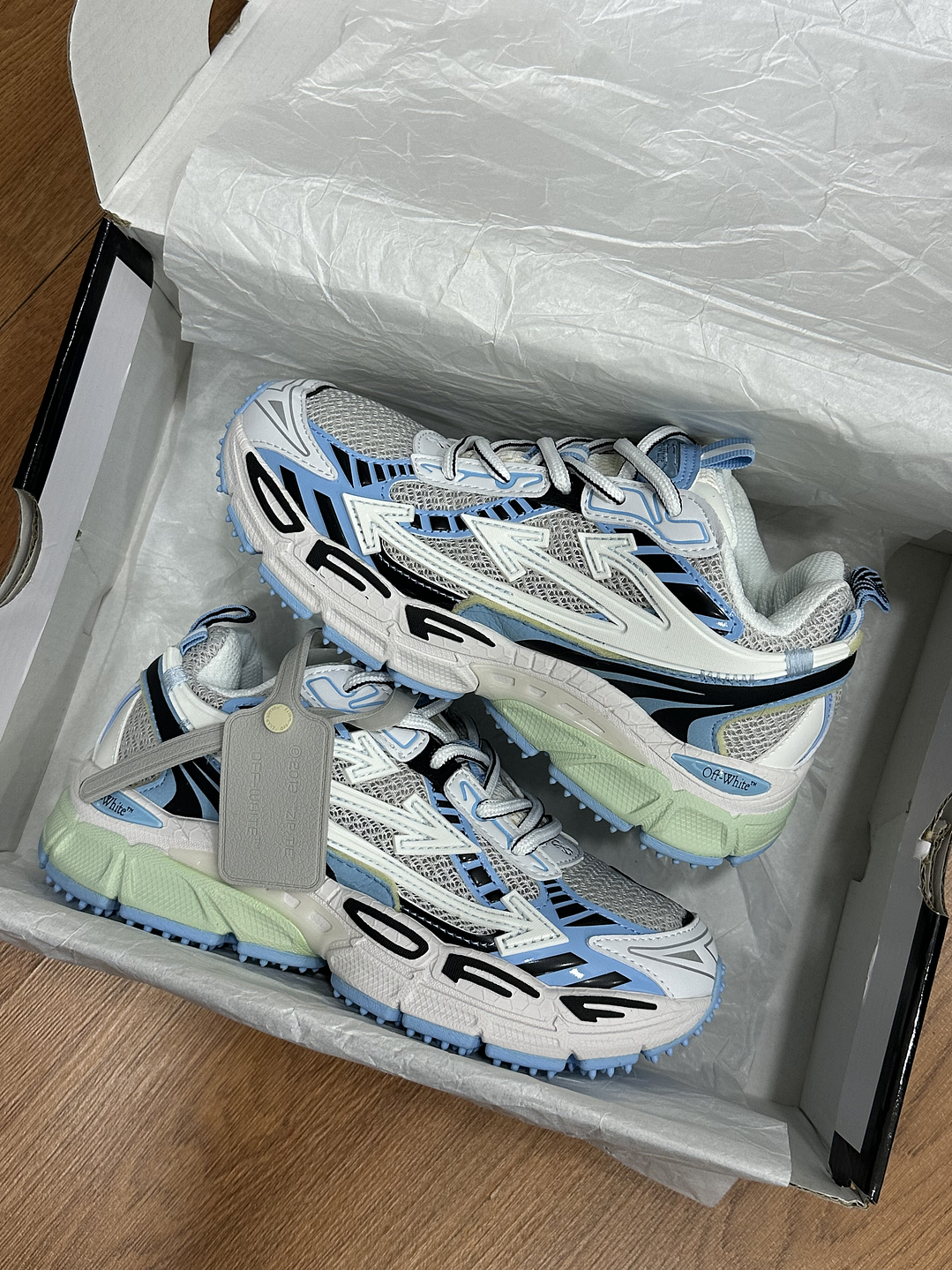 Off White Be Right Back Sky Blue  1