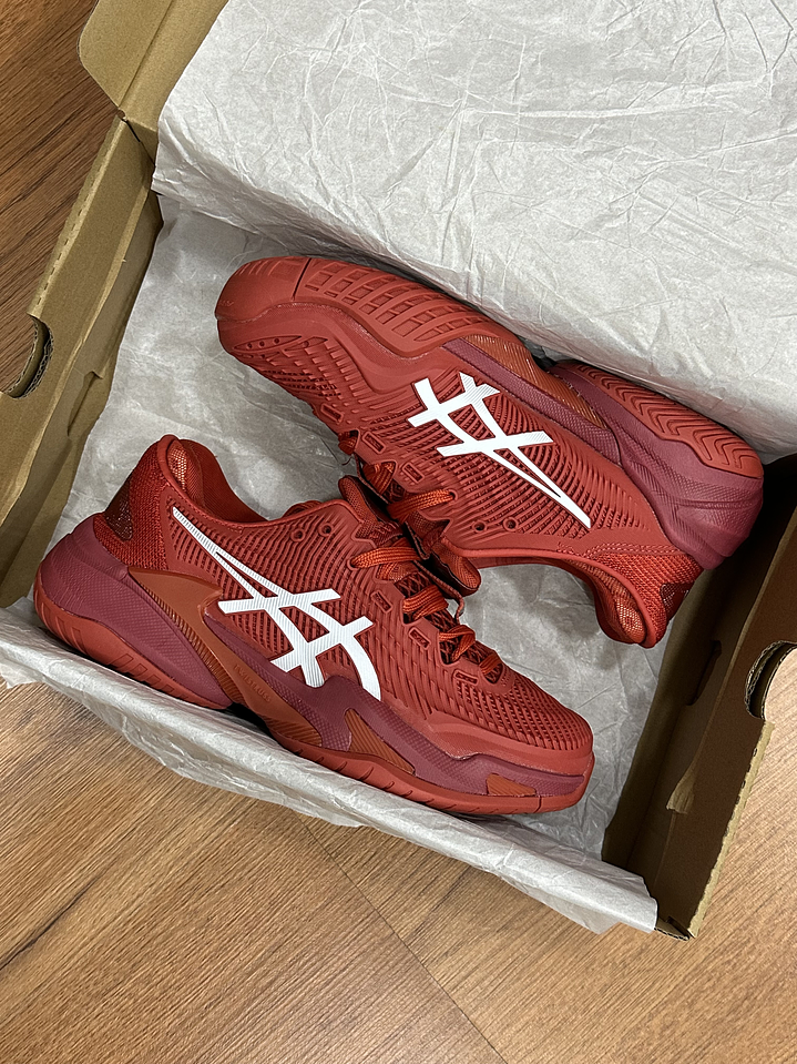 Asics Court FF 3 Red  3