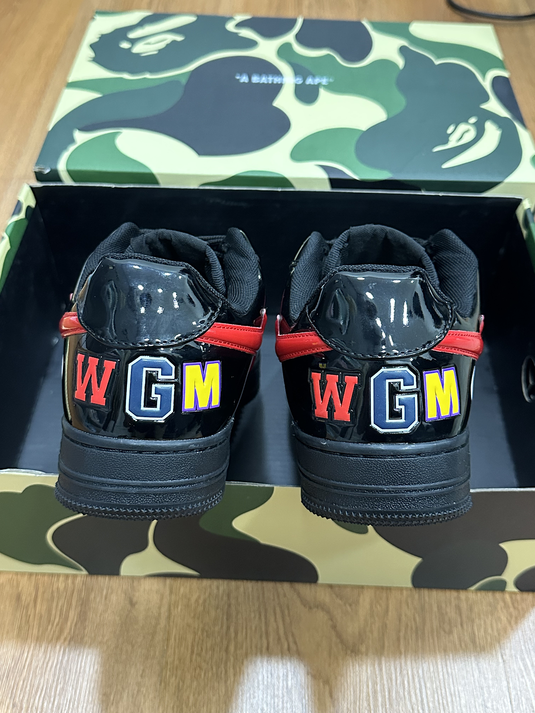 Bape Sta Shark Black Red  4