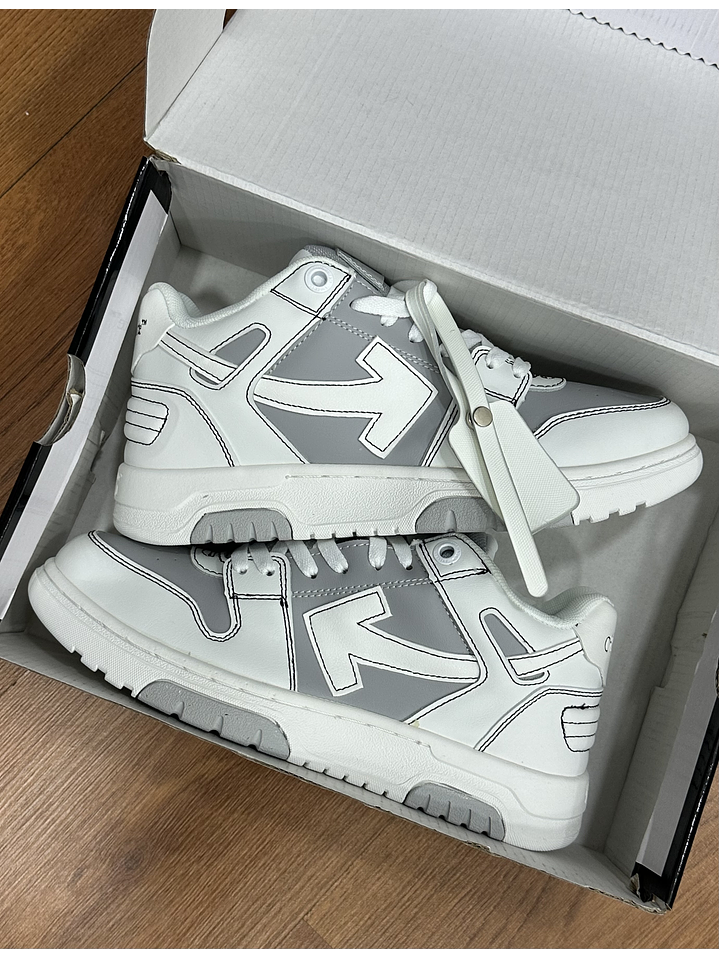 Off White Out Of Office Light White Grey 1