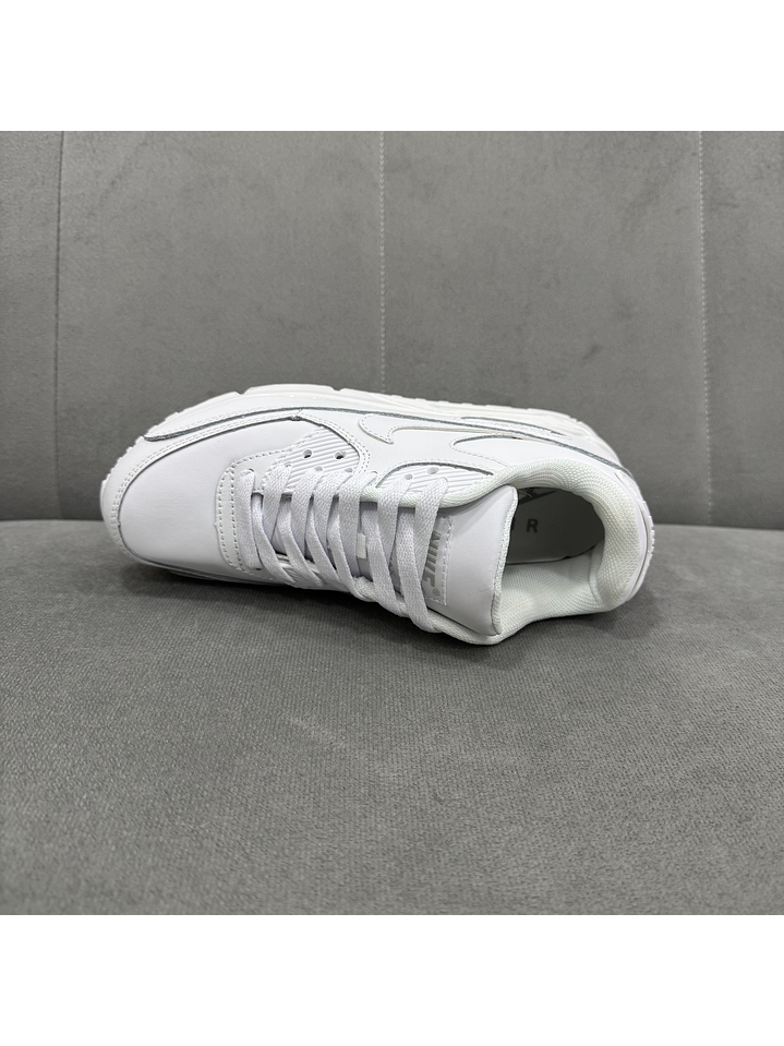 Nike Air Max 90 White Cuero  4