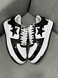 Bape Sta Low Charol White Black - Miniatura 2