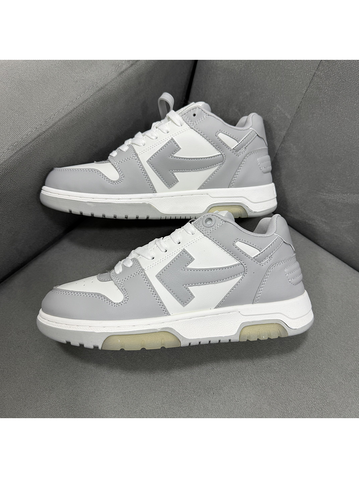 Off White Out Of Office Gris 2