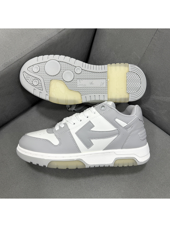 Off White Out Of Office Gris 3