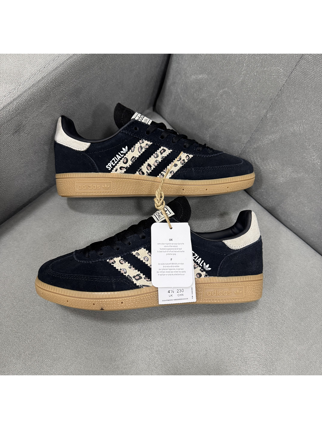 Adidas Spezial Black Animal  1