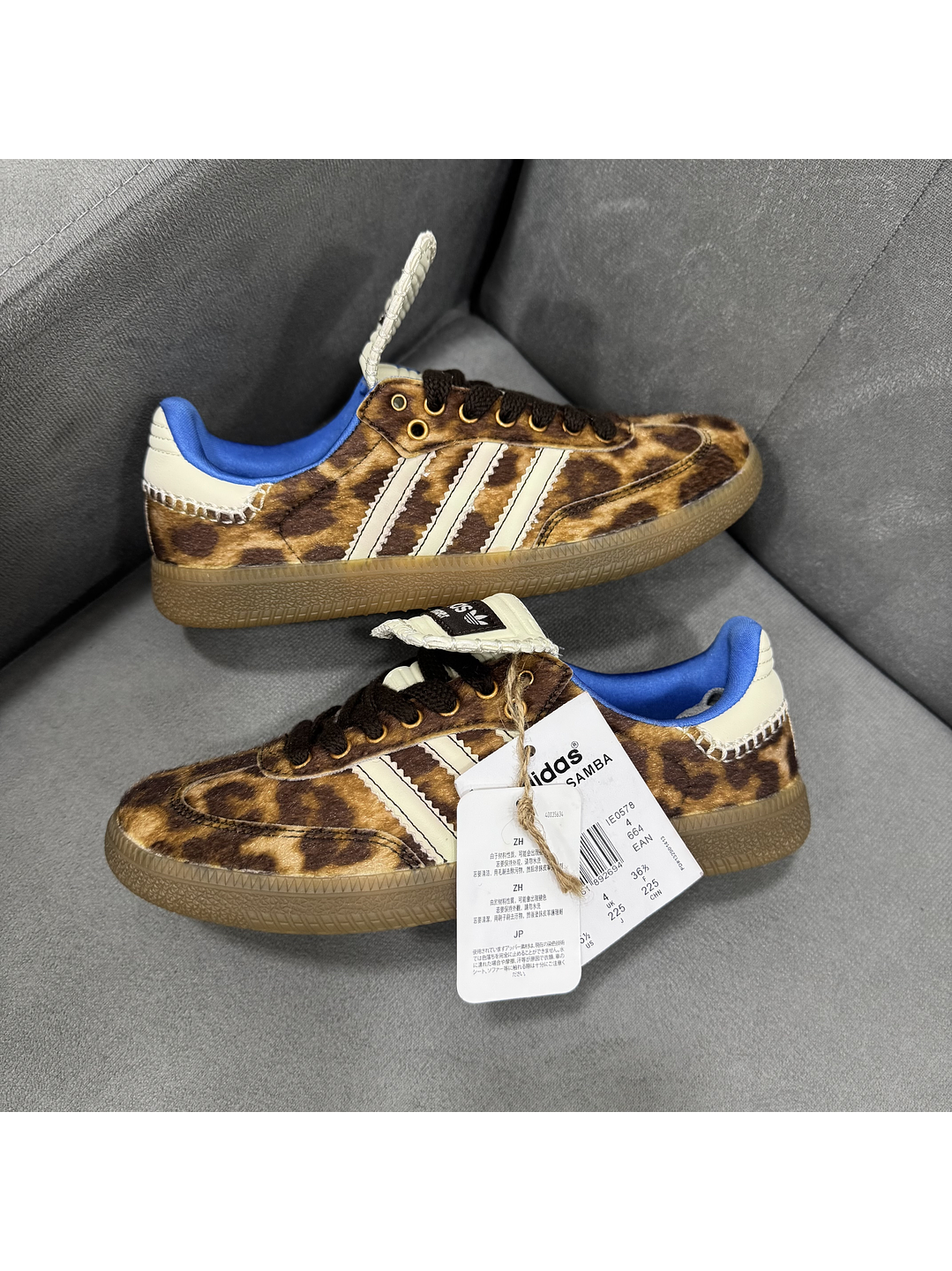 Adidas Samba Wales Bonner Animal  4