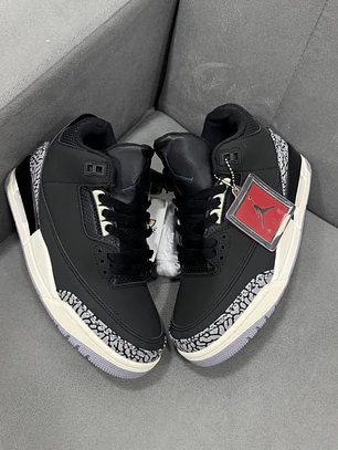 Jordan Retro 3 Off Noir 
