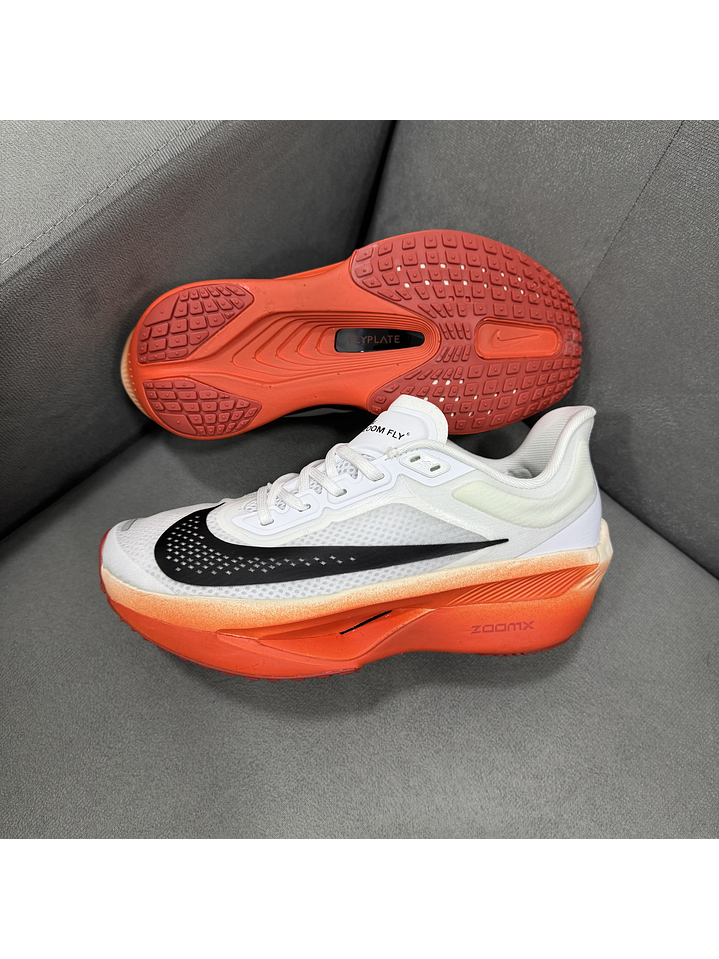 Nike Zoom Fly 6 White Orange  2
