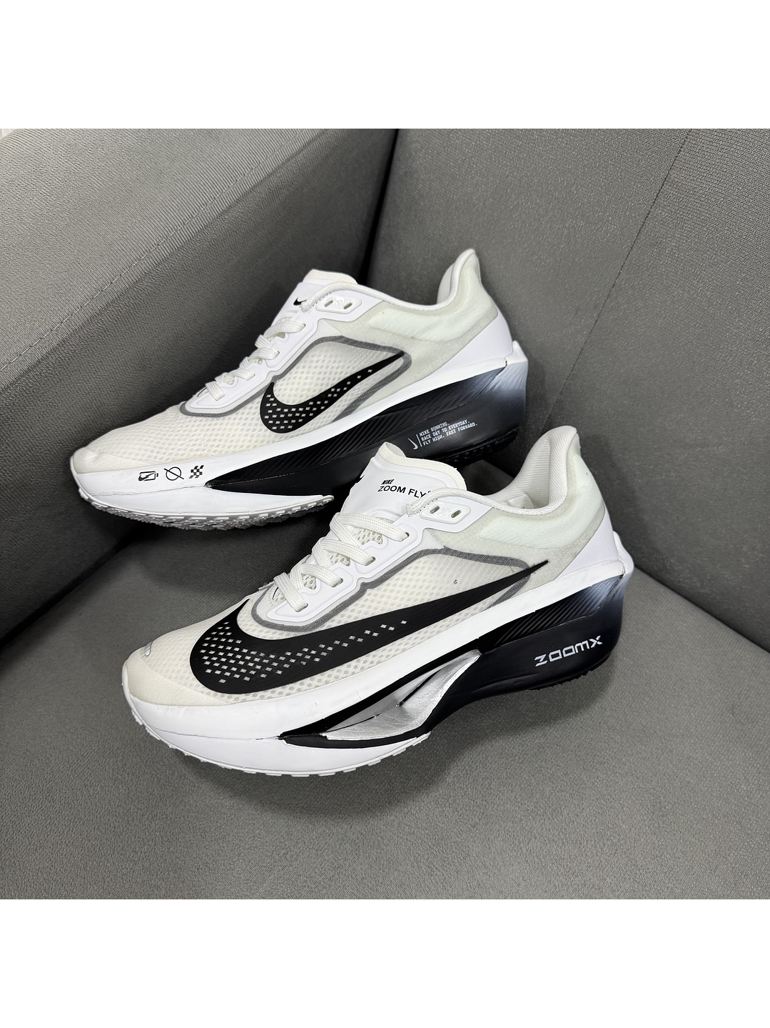 Nike Zoom Fly 6 White Black 1