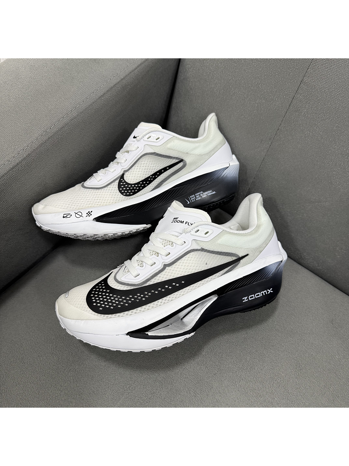 Nike Zoom Fly 6 White Black 1