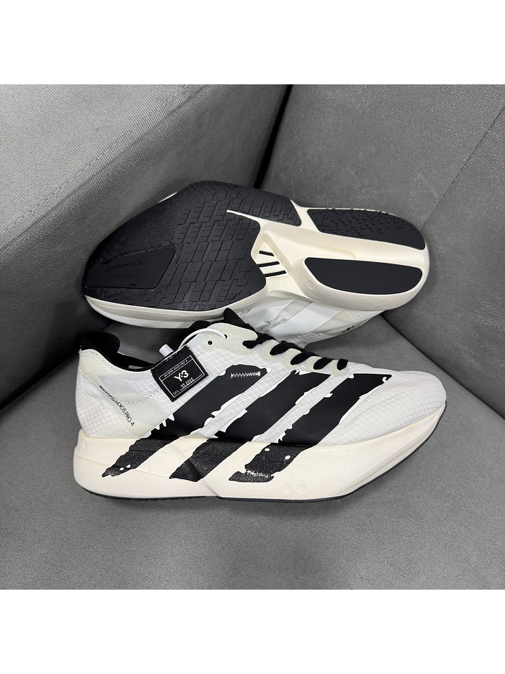 Adidas Adizero Pro 4 Y3 White Black 2
