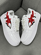 Bape Sta Charol White Red - Miniatura 1