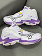 Mizuno Wave Z8 White Purple - Miniatura 1