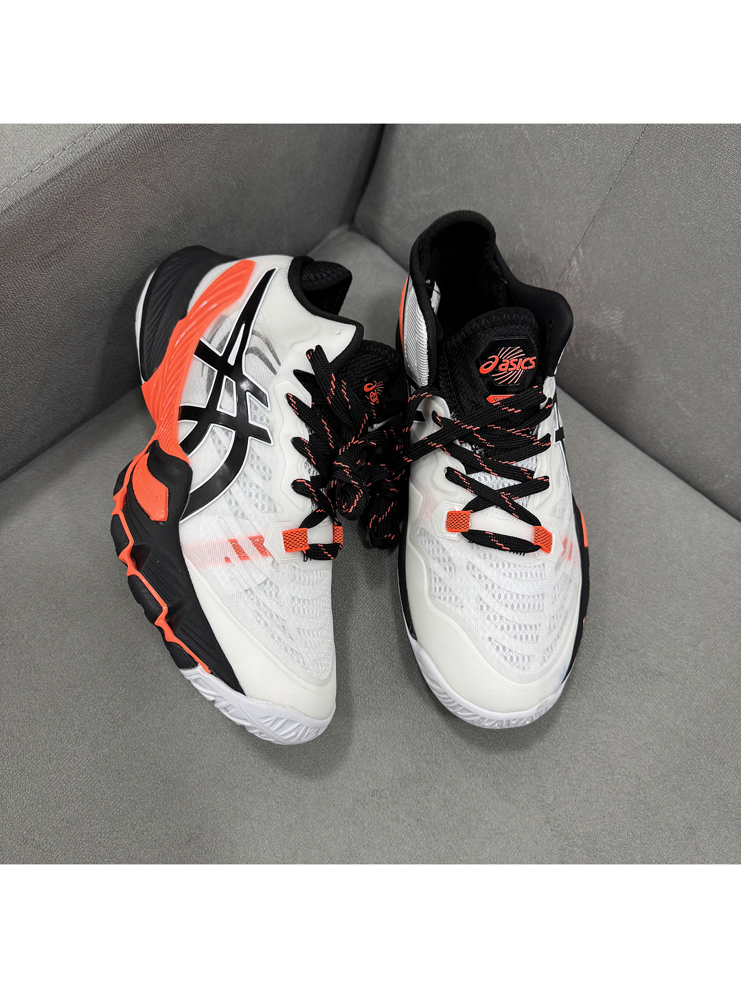 Asics Metarise White Orange  3