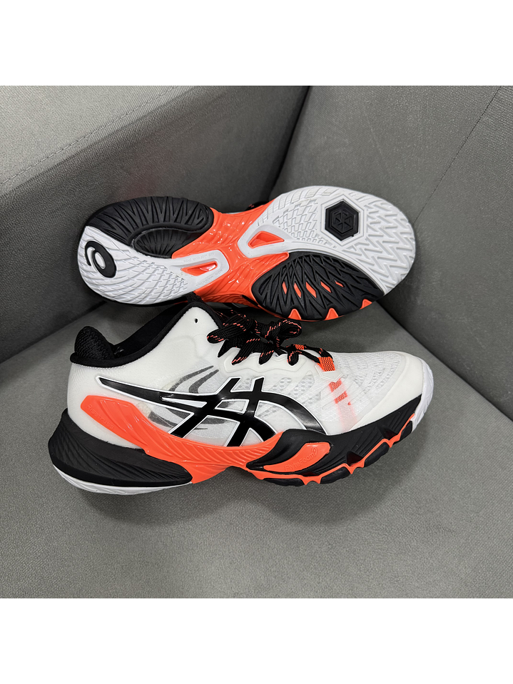 Asics Metarise White Orange  1