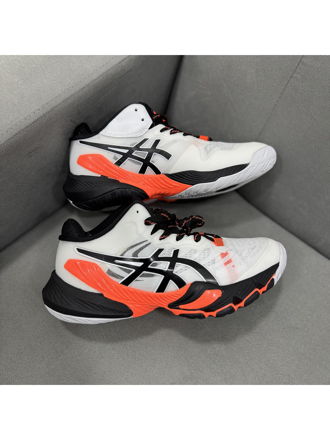 Asics Metarise White Orange  2