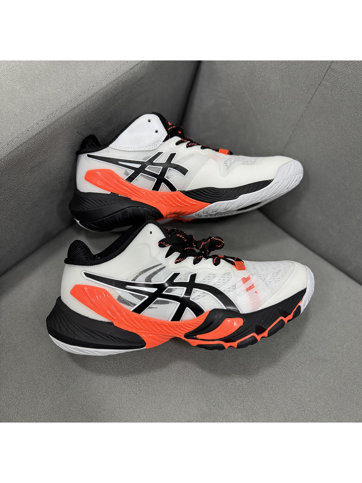 Asics Metarise White Orange  2