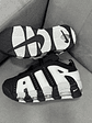 Nike Uptempo Black White  - Miniatura 3