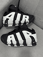 Nike Uptempo Black White  - Miniatura 2