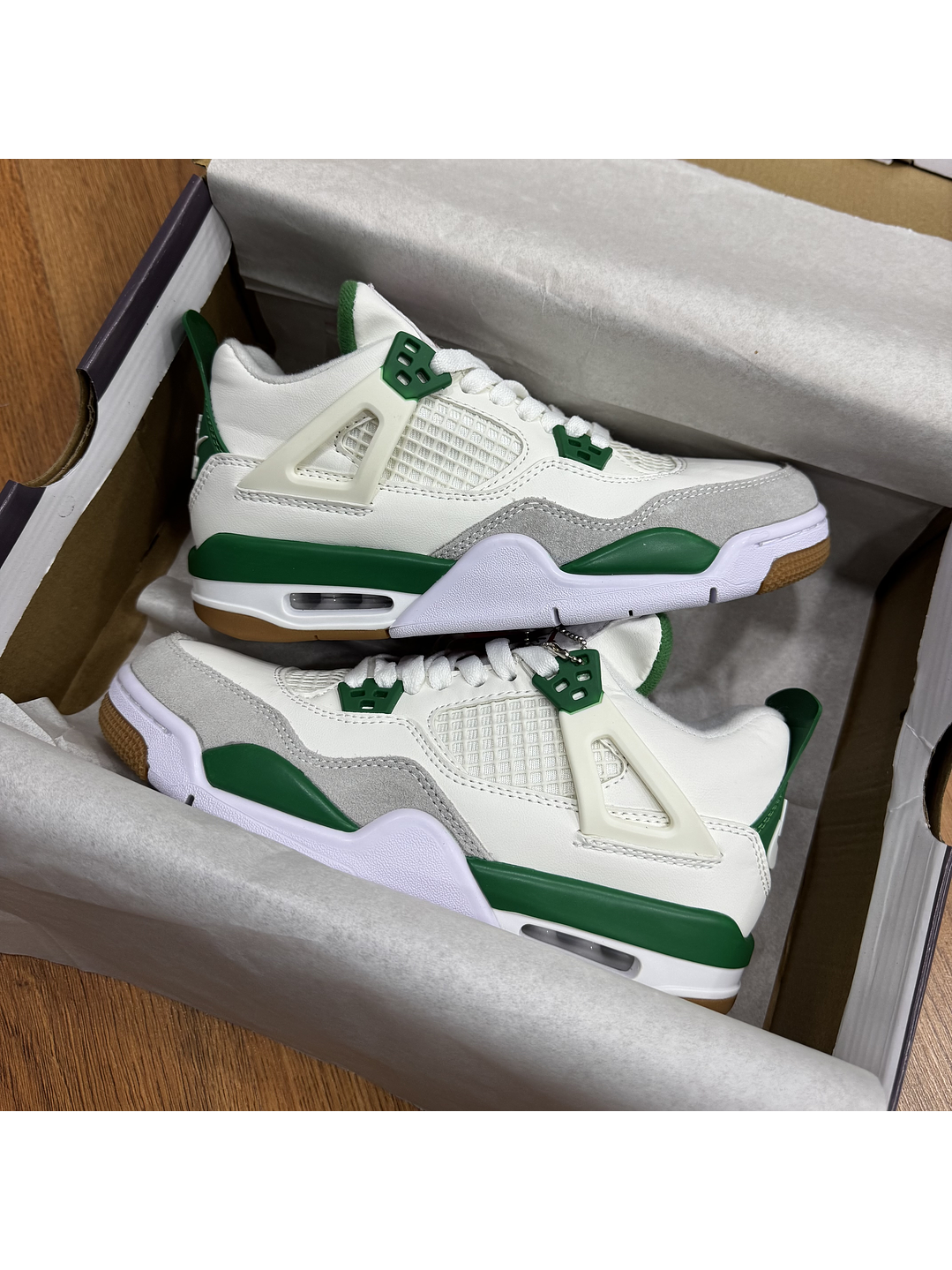 Jordan Retro 4 Sb Green 1.1 2