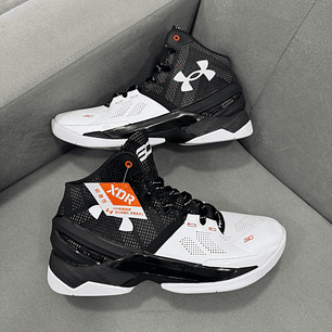 Under Armour Curry 2 Black White 