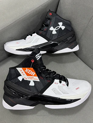 Under Armour Curry 2 Black White 