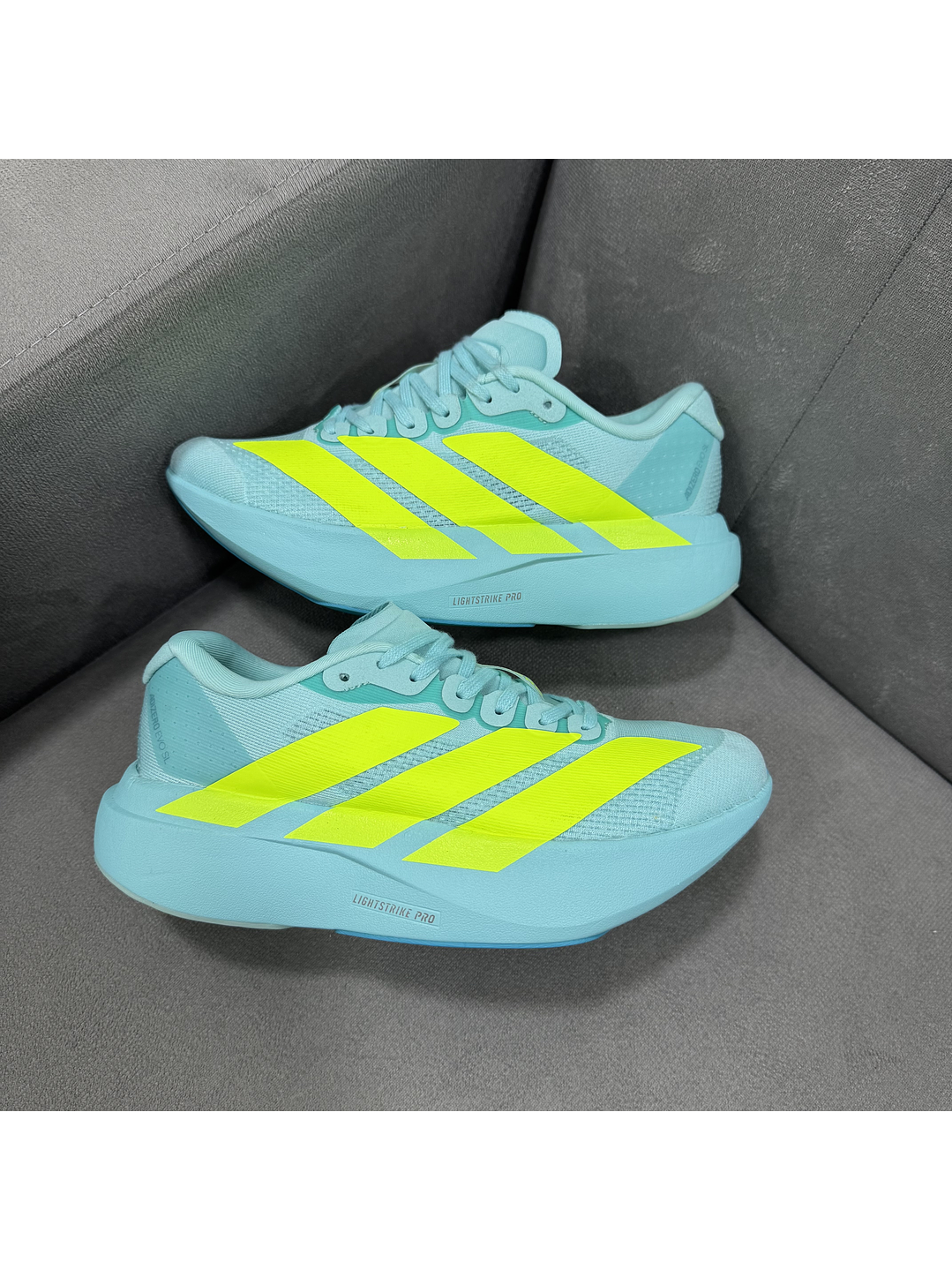 Adidas Adizero Evo Sl Blue Green  1