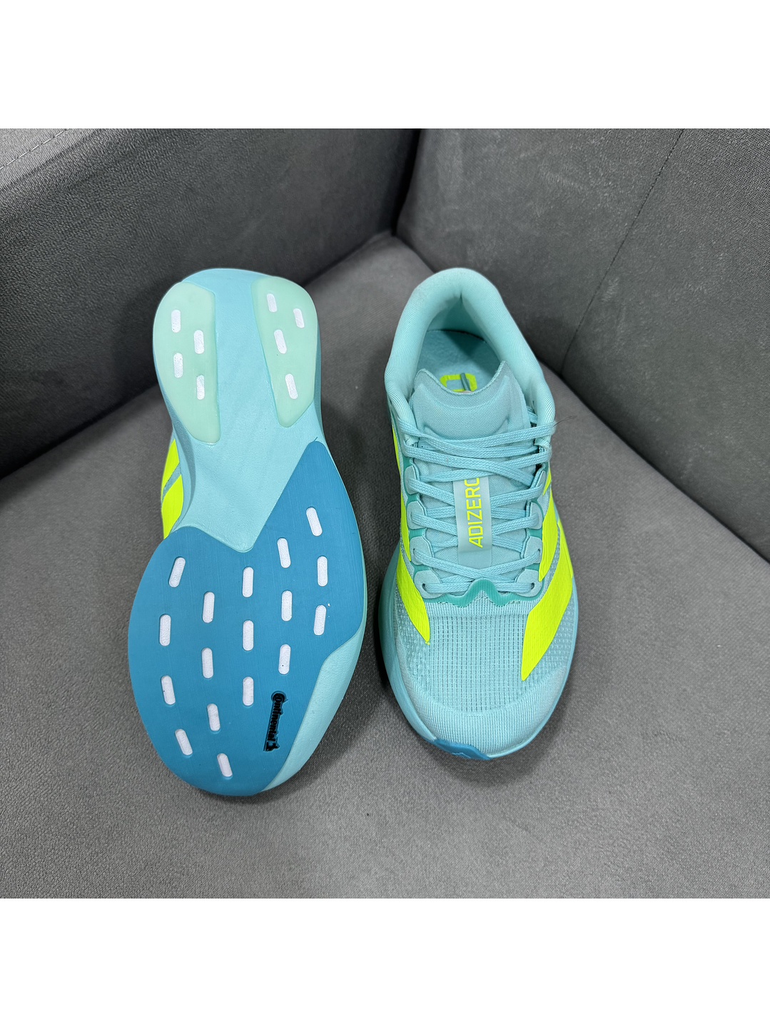 Adidas Adizero Evo Sl Blue Green  3