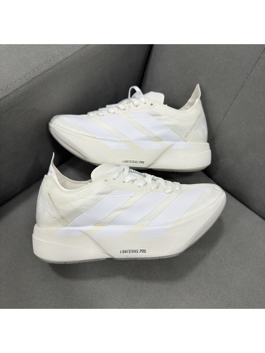 Adidas Adizero Pro 4 Total White  1