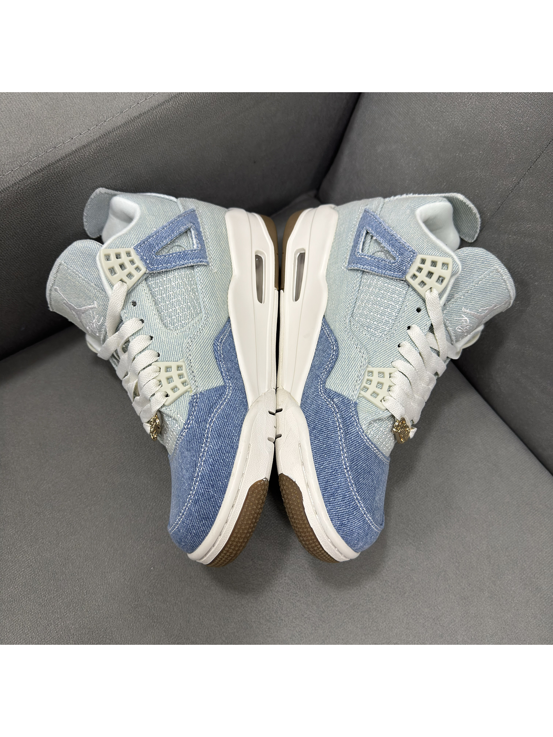 Jordan Retro 4 Denim Family  5