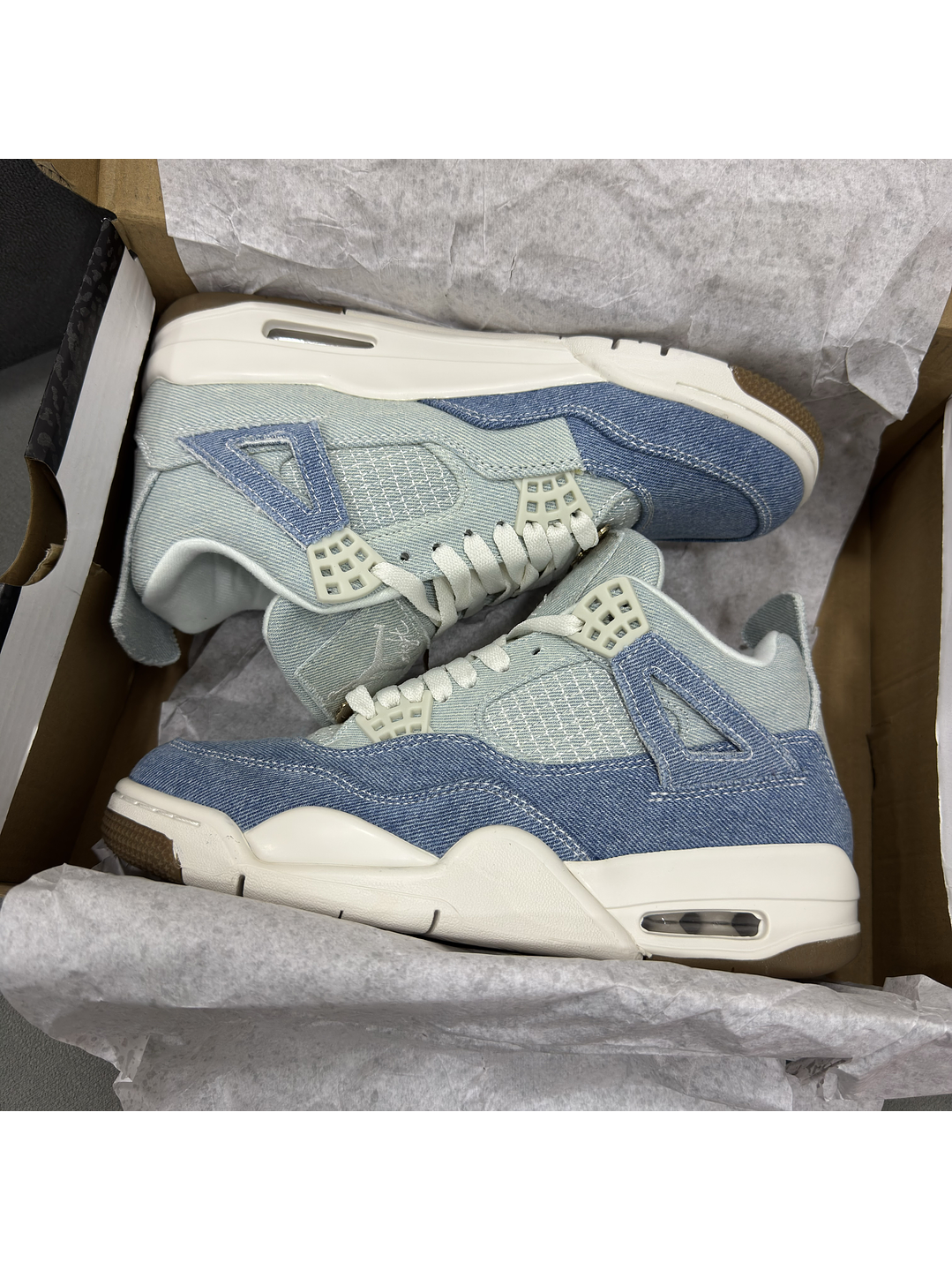 Jordan Retro 4 Denim Family  1