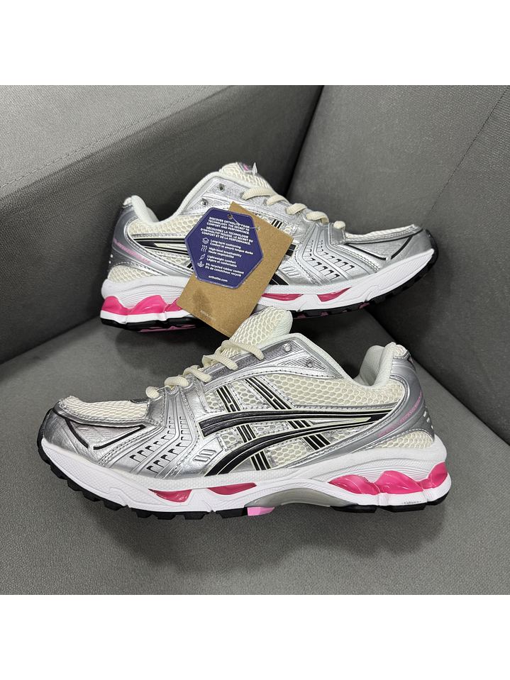 Asics Gel Kayano 14 Grey Pink  1