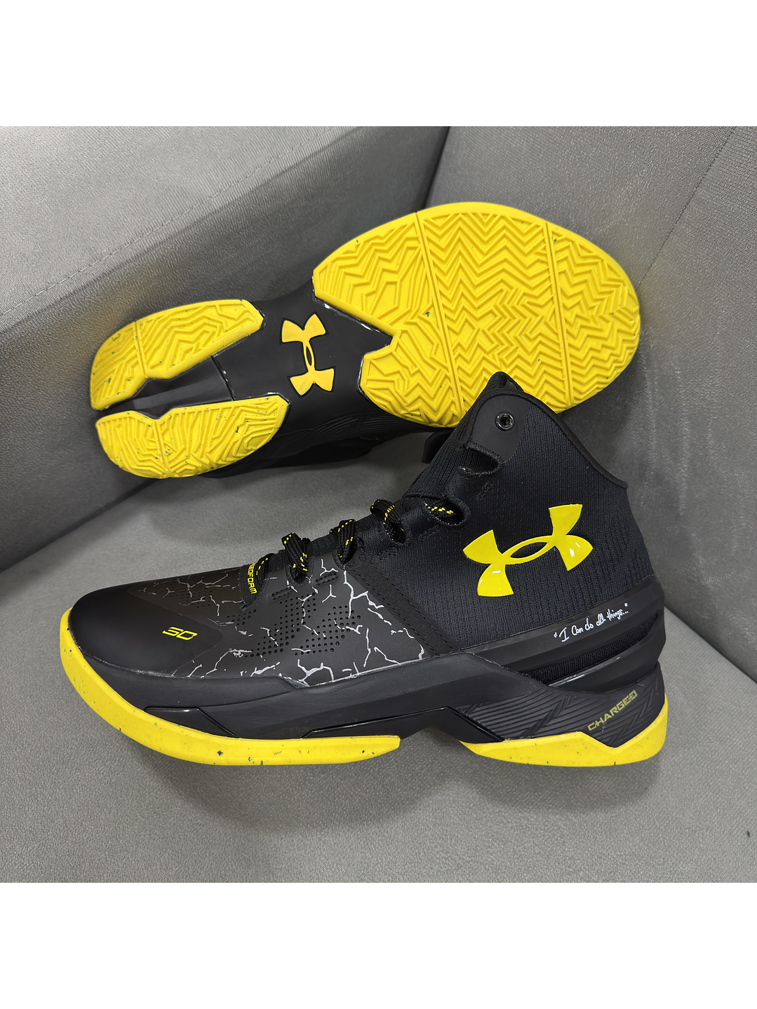Under Armour Curry 2 Black Knight 1