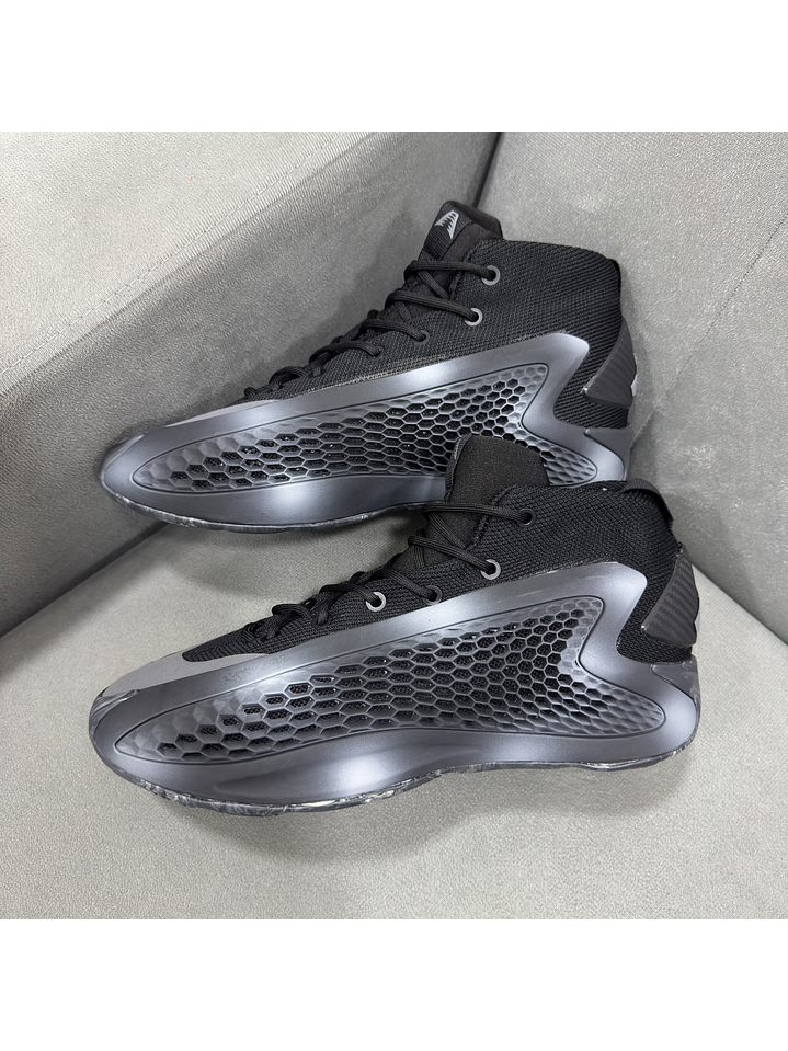 Adidas Anthony Edwards 1 Black Grey  2