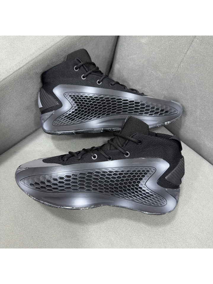 Adidas Anthony Edwards 1 Black Grey  1
