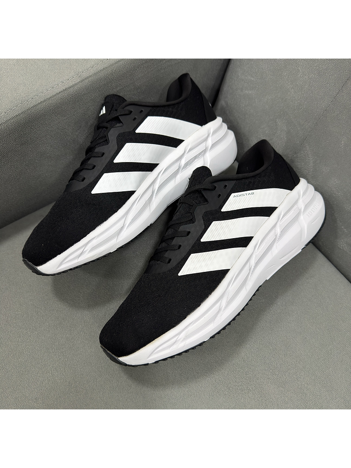Adidas Adistar 4 Black White  2