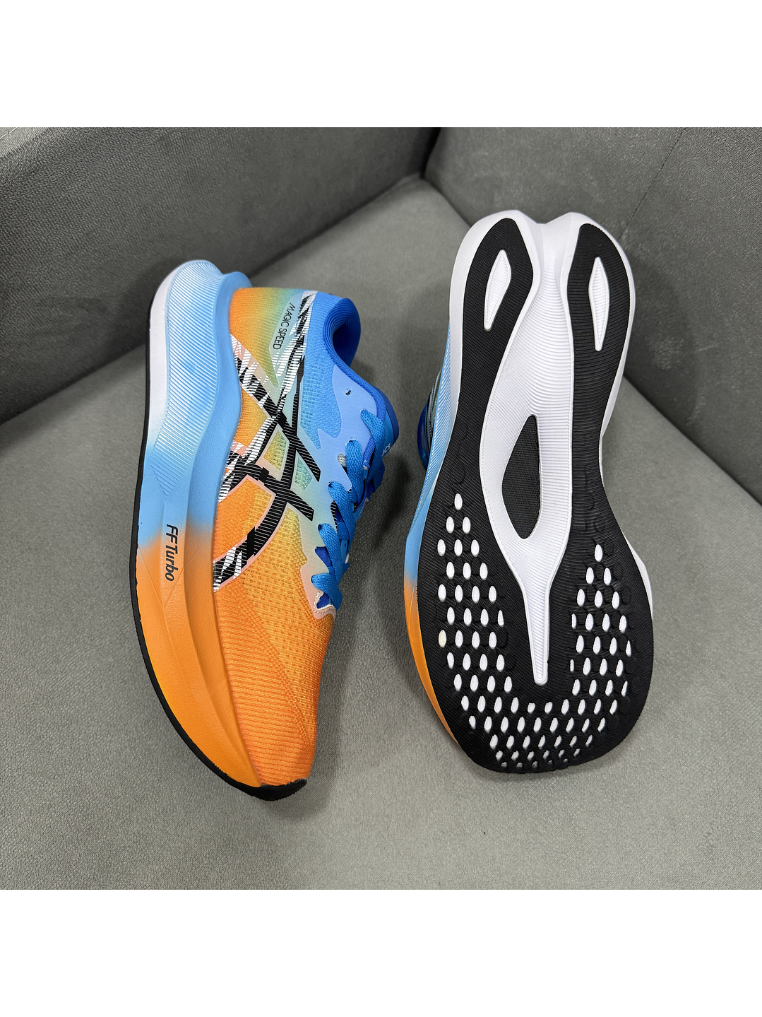 Asics Magic Speed 4 Blue  3