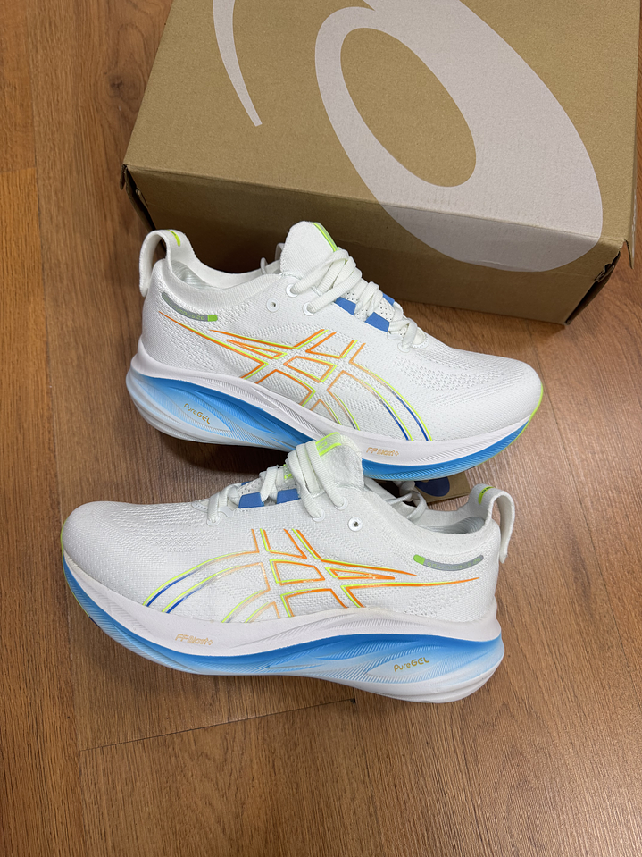 Asics Nimbus 26 White  1