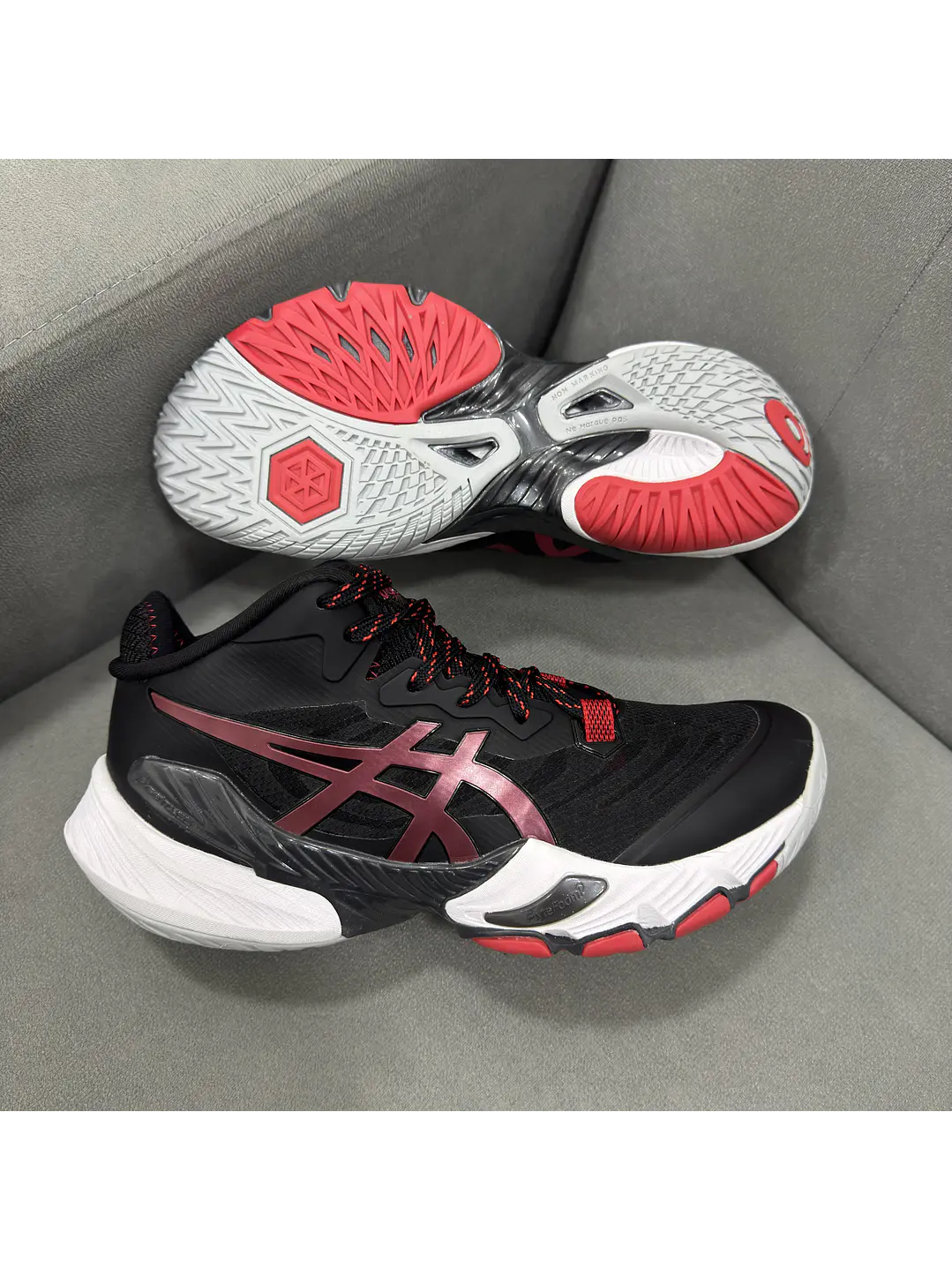 Asics Metarise Black Red 4